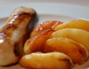 Boudin blanc aux pommes