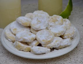 Biscuits fondants au citron vert