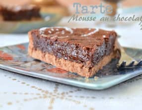 Tarte au chocolat facon mousse