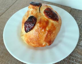 Pomme feuilletée au four et à la cannelle