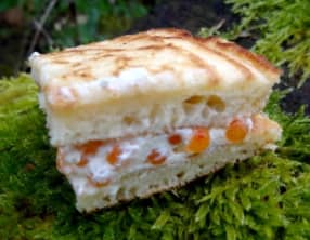 Bouchées aux oeufs de truite