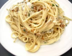 Spaghetti au Bleu, Noix et Oeufs