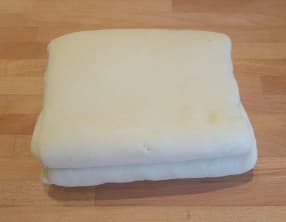 Pâte feuilletée inversée