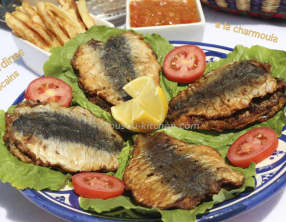 Sardines farcies à la chermoula