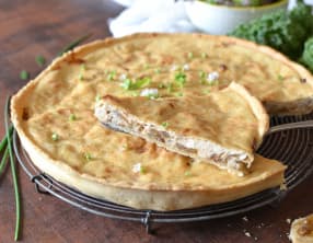 Quiche "lorraine" végétale