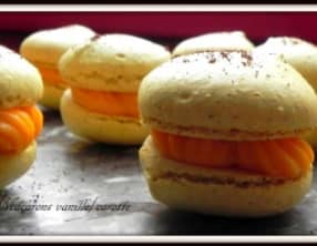 Macarons vanille carotte