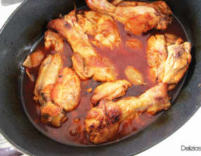 Mijoté de Dinde au chorizo et à l'ail