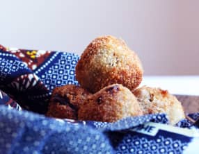 Veggie balls à base d'aubergines