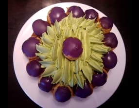 Saint Honoré mûre Thé Matcha