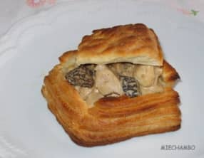 Feuilletés de ris de veau au Chablis