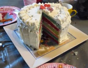 Rainbow cake