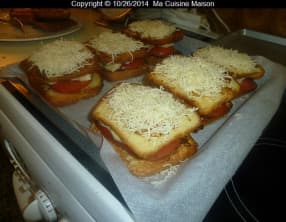 Croques Monsieur au Saint-Nectaire