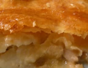 Tourte de cabillaud aux petits légumes