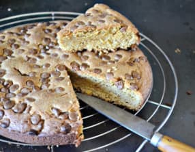 Gâteau cookies aux pépites de chocolat