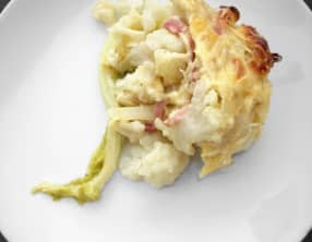 Gratin de Chou Fleur façon Tartiflette