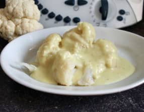 Chou-fleur curry et lait de coco