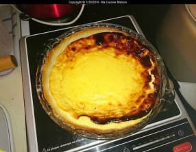 Tarte bourbonnaise sucrée
