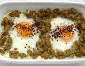 Flageolets aux œufs et aneth