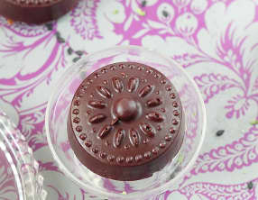 Délices d'Orient: Financiers bergamote sésame noir et chocolat