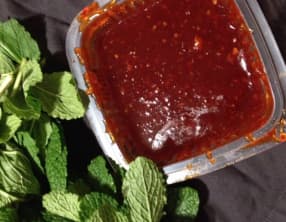 Filet mignon à la pâte de piment d’Espelette