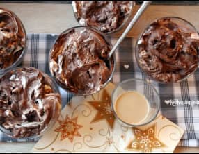 Mousse de mascarpone au chocolat et au Baileys