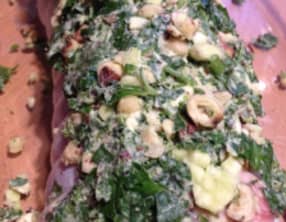 Rôti de porc en croûte d’herbe