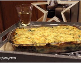 Gratin de thon à la florentine