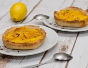 Tartelettes mangue et citron