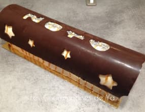 Bûche 3 chocolats