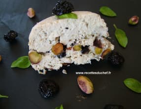 Terrine de poulet aux cerises séchées