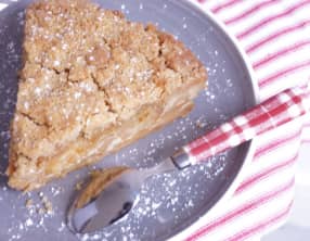 Crumb cake aux pommes