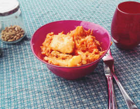 Couscous de poulet en cocotte