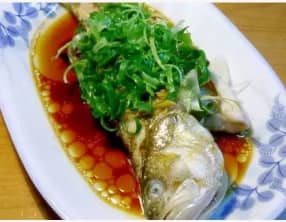 Poisson vapeur au gingembre