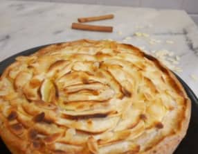 Moelleux aux pommes vegan