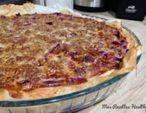 Tarte au choux rouge