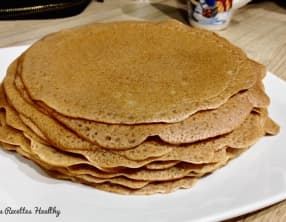 Crêpes allégées sans gluten