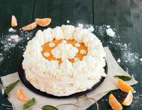 Vacherin glacé à la mandarine