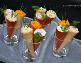 Petits cornets salés
