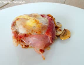 Tournedos de filet mignon de porc façon raclette