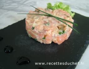 Tartare de saumon