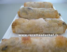 Nem jambon crevettes