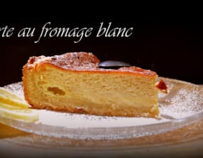 Tarte au fromage blanc