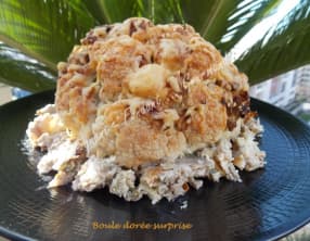 Boule dorée surprise