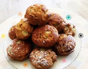 Mini muffins pomme et amande