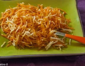 Salade de carottes et radis noir