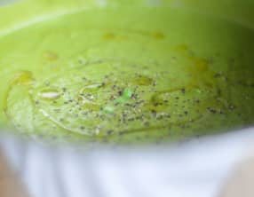 Velouté de petits pois