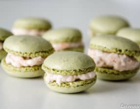Macarons au saumon fumé et chèvre frais