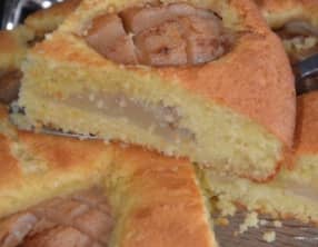 Gâteau aux poires fraiches