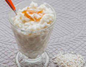 Riz au lait à l'orange