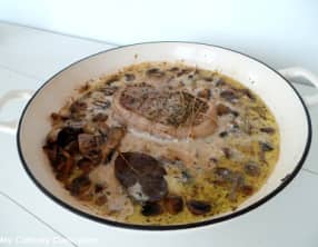 Rôti de veau à la fève tonka